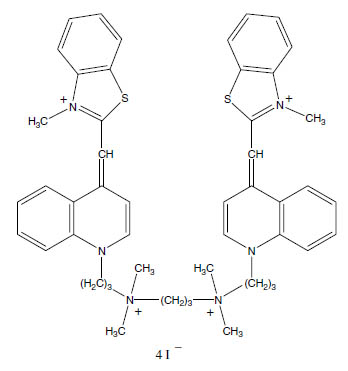 Molecular Formula: TOTO 1 / 143413-84-7