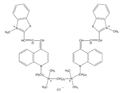Molecular Formula: TOTO 3 / 166196-17-4