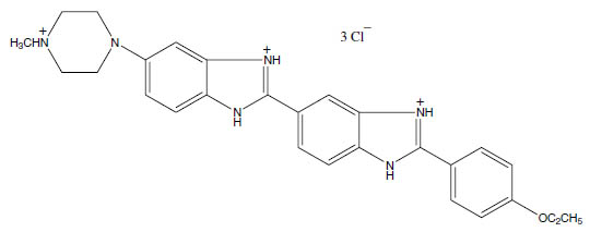 Molecular Formula: Hoechst 33342 / 23491-52-3