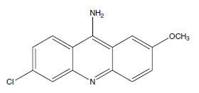 Molecular Formula: 9-Amino-6-chloro-2-methoxyacridine (ACMA) / 3548-09-2