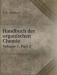 Handbuch der organischen Chemie